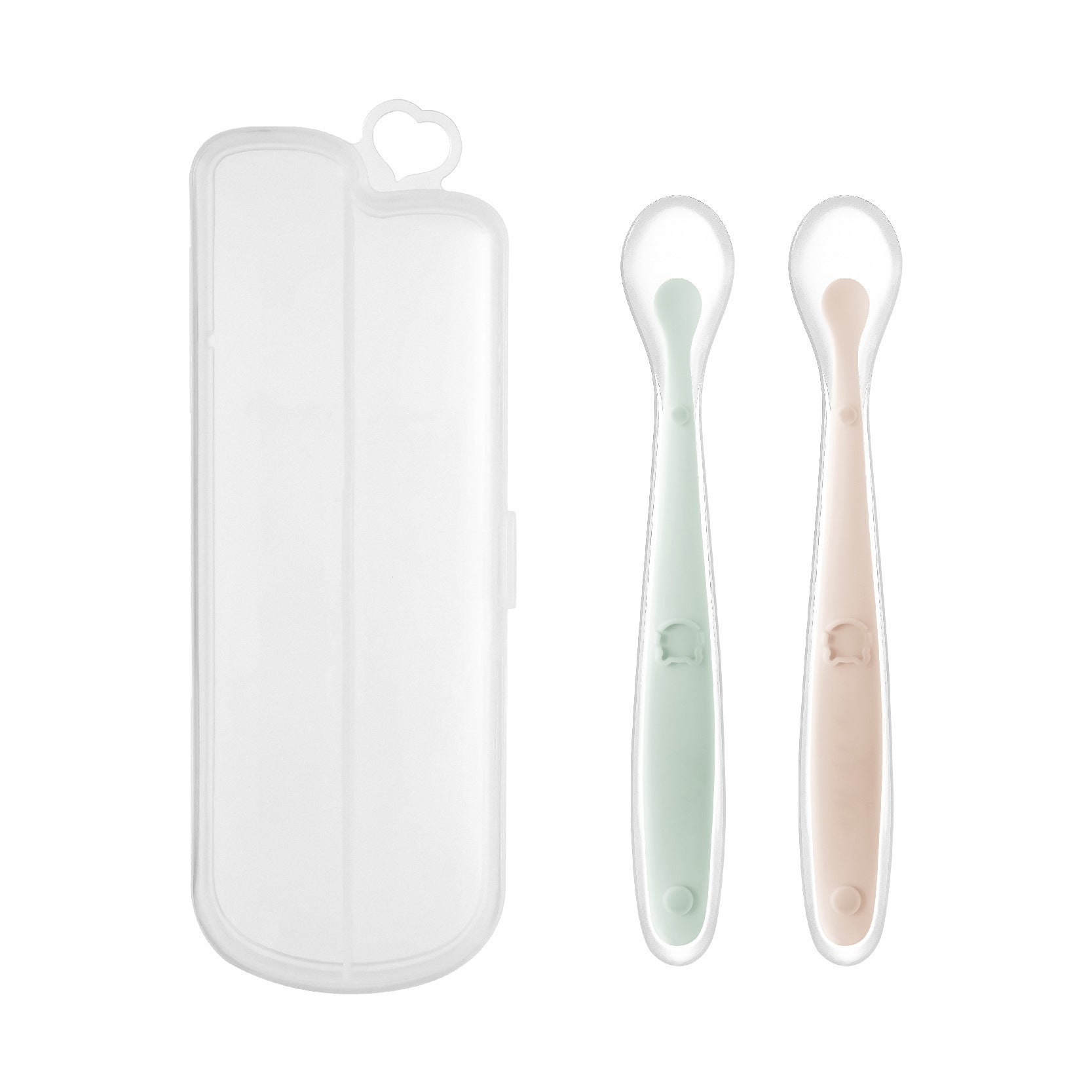 Baby Food Supplement Silicone Spoon