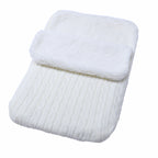 Baby Fleece-lined Sleeping Thickened Knitting Warm Sleeping Wool Stroller Sleeping Bag