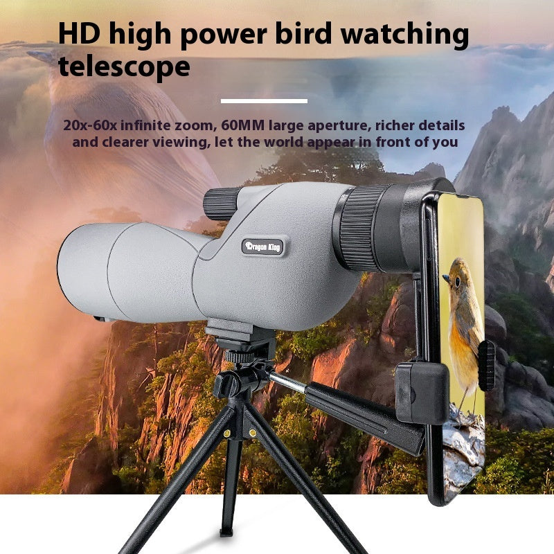 Bird Watching Monocular Zoom Telescope